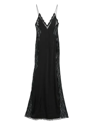 The New Arrivals Ilkyaz Ozel Sofia Maxikleid In Schwarz