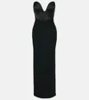 The New Arrivals Ilkyaz Ozel Strapless Corset Gown In Black