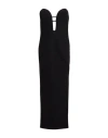 The New Arrivals Ilkyaz Ozel Woman Maxi Dress Black Size 8 Pes In Black