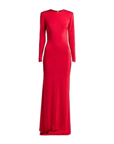 The New Arrivals Ilkyaz Ozel Woman Maxi Dress Red Size 8 Pes