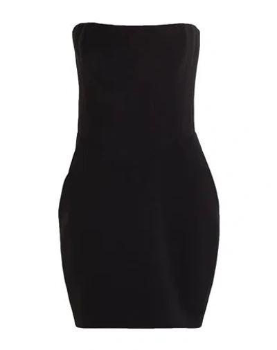 The New Arrivals Ilkyaz Ozel Woman Mini Dress Black Size 6 Pes