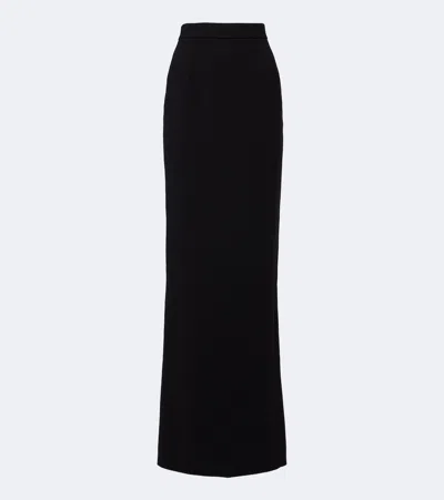 The New Arrivals Ilkyaz Ozel Zada Maxi Skirt In Animal Print