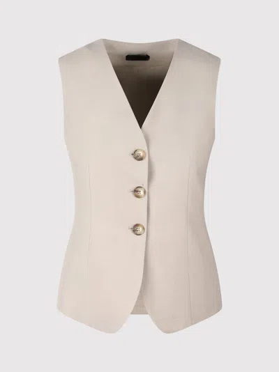 The New Black Gilet Nude & Neutrals