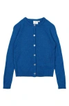The New Kids' Eve Glitter Cardigan In Blue
