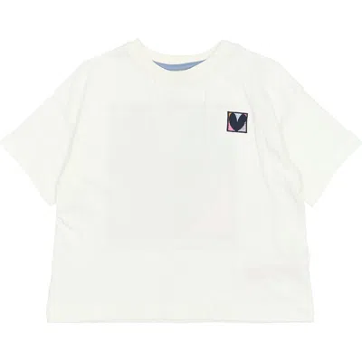 The New Kids' Perley Organic Cotton Graphic T-shirt In White