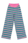The New Kids' Piper Wide Rib Pants In Multi