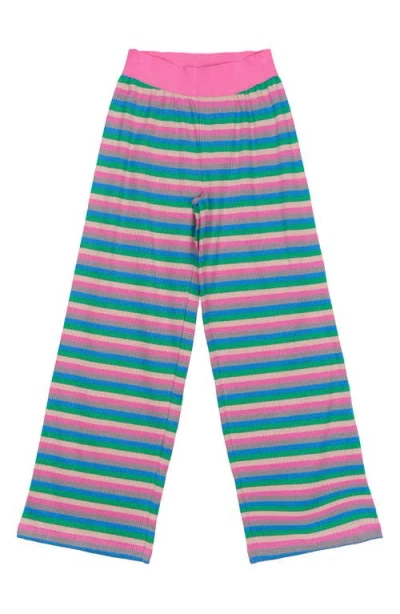 The New Kids' Piper Wide Rib Pants In Multi