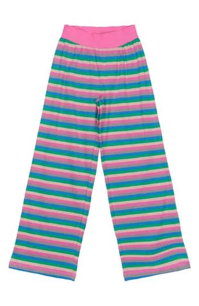 The New Kids' Piper Wide Rib Pants In Pink