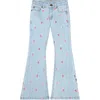 THE NEW THE NEW LA EMBRODIERED FLARE JEANS