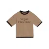 The New Orchard Women's Brown Vegan Chocolate Tee In Brown