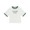The New Orchard Women's Green / White Avocado Toast Tee In Green/white