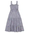 The New Society Kleid Albertina Aus Baumwolle In Bourton Bloom Liberty Print