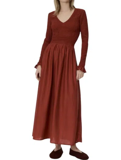 The New Society Altair Dress In Ruby In Pink