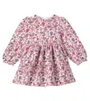 The New Society Clarissa Cotton-blend Jacquard Dress In Multi