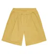 The New Society Shorts Aus Baumwoll-twill In Biancheria