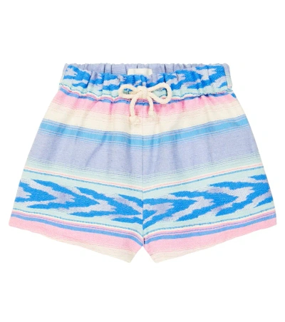 The New Society Kids' Figueroa Cotton-blend Shorts In Figueroa Ikat