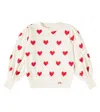 The New Society Fuji Intarsia Sweater In Weiss