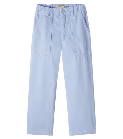 The New Society Kids' Ginger Straight Jeans In Blue