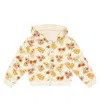 The New Society Kapuzenjacke Giotto Aus Baumwolle In Palermo Print