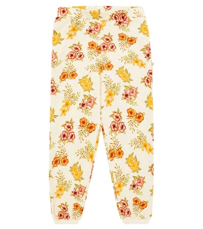 The New Society Kids' Jogginghose Giotto Aus Baumwolle In Palermo Print