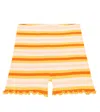 The New Society Shorts Guido Aus Baumwolle In Multicolor Stripe