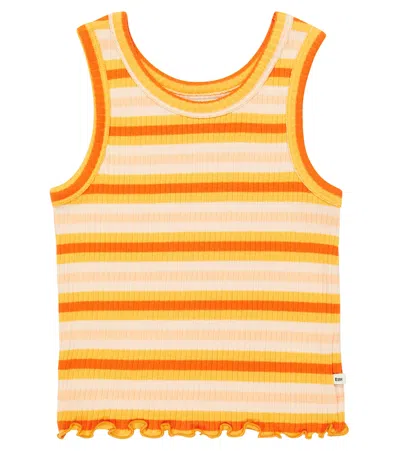 The New Society Kids' Top Guido Aus Baumwolle In Multicolor Stripe