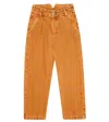 The New Society High-rise Jeans In Caramel