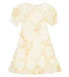 The New Society Idara Printed Cotton-blend Dress In Idara Flower Patchwork Print