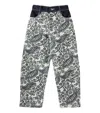 The New Society Jaipur Paisley Cotton Straight Pants In Majestic Paisley
