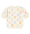 The New Society T-shirt Kent Aus Baumwollstrick In Multicolor