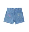 THE NEW SOCIETY KOSTAS DENIM SHORTS