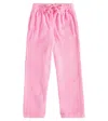The New Society Lapland Cotton Pants In Pink