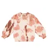 The New Society Laurent Tie-dye Cotton Sweatshirt In Multicoloured