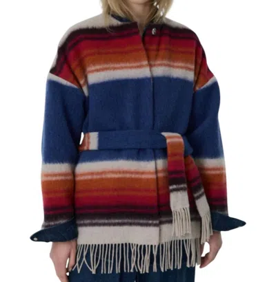 The New Society Liverpool Jacket In Multi-colored