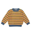 The New Society Pullover Marco In Knit Fantasy Apperol