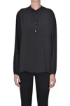 The New Society Modal Shirt In Black