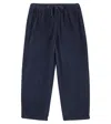 The New Society Nicol Cotton Corduroy Wide-leg Pants In Blue