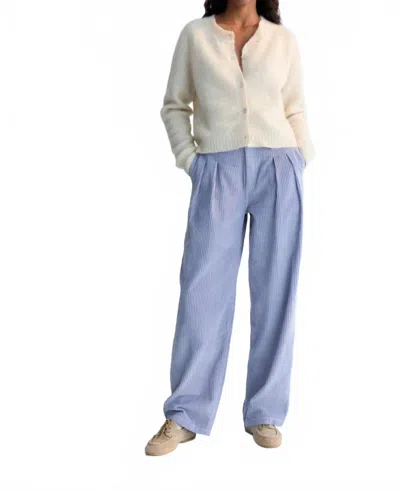 The New Society Nicol Pant In Lilac Haze In Multi