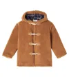 The New Society Ninette Faux Shearling Coat In Brown