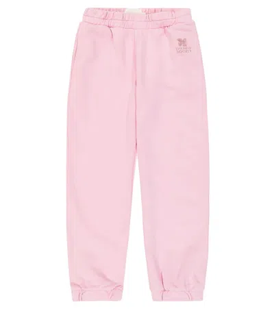 The New Society Kids' Ontario Cotton Jersey Sweatpants In Purple