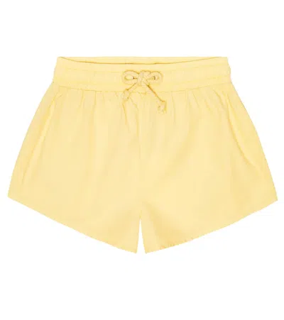 The New Society Kids' Shorts Piero Aus Baumwolle In Cannuccia