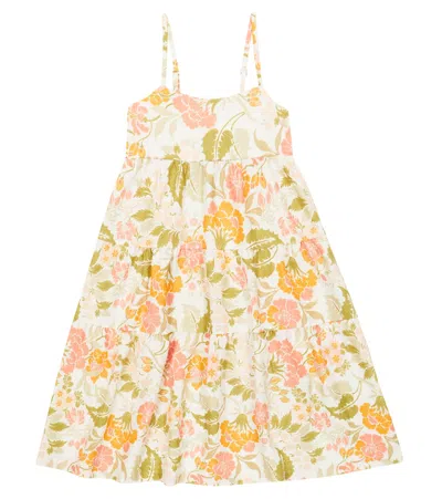 The New Society Kids' Bedrucktes Kleid Rafaella In Raffaella Print