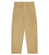 The New Society Hose Romeo Aus Baumwolle In Oliva Claro