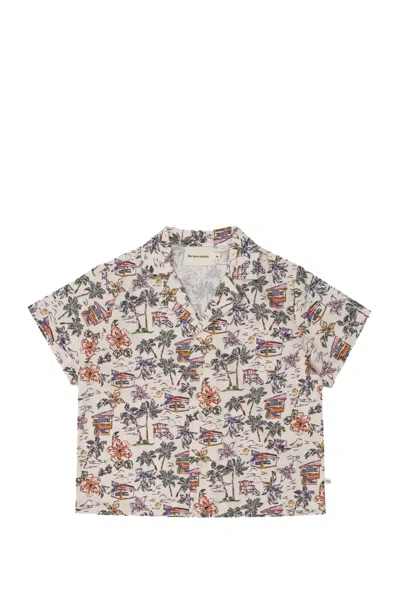 The New Society Kids' Shirt In Multicolor
