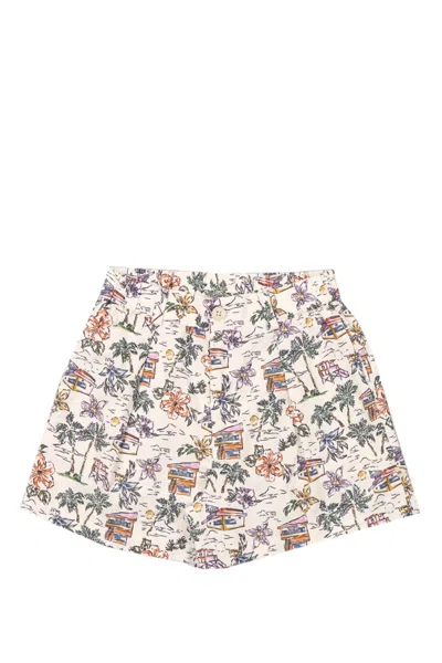 The New Society Kids' Short In Multicolor
