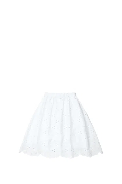 The New Society Kids' Skirt In White