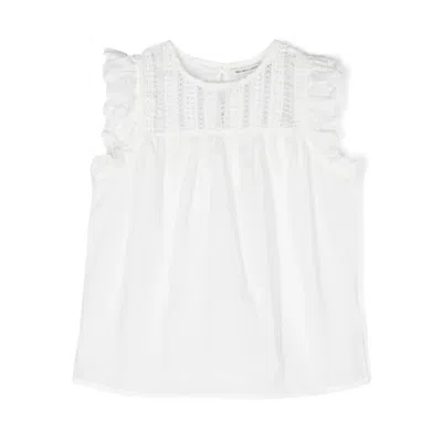 The New Society Kids' Sweater In White