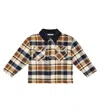 The New Society Thomas Checked Cotton Overshirt In Multicoloured