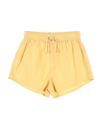 The New Society Babies'  Toddler Girl Shorts & Bermuda Shorts Light Yellow Size 6 Cotton