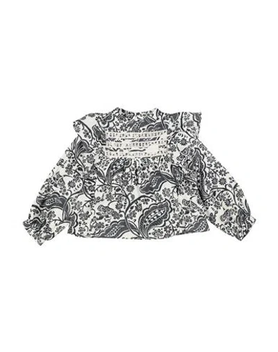 The New Society Babies'  Toddler Girl Top Midnight Blue Size 4 Cotton In Black